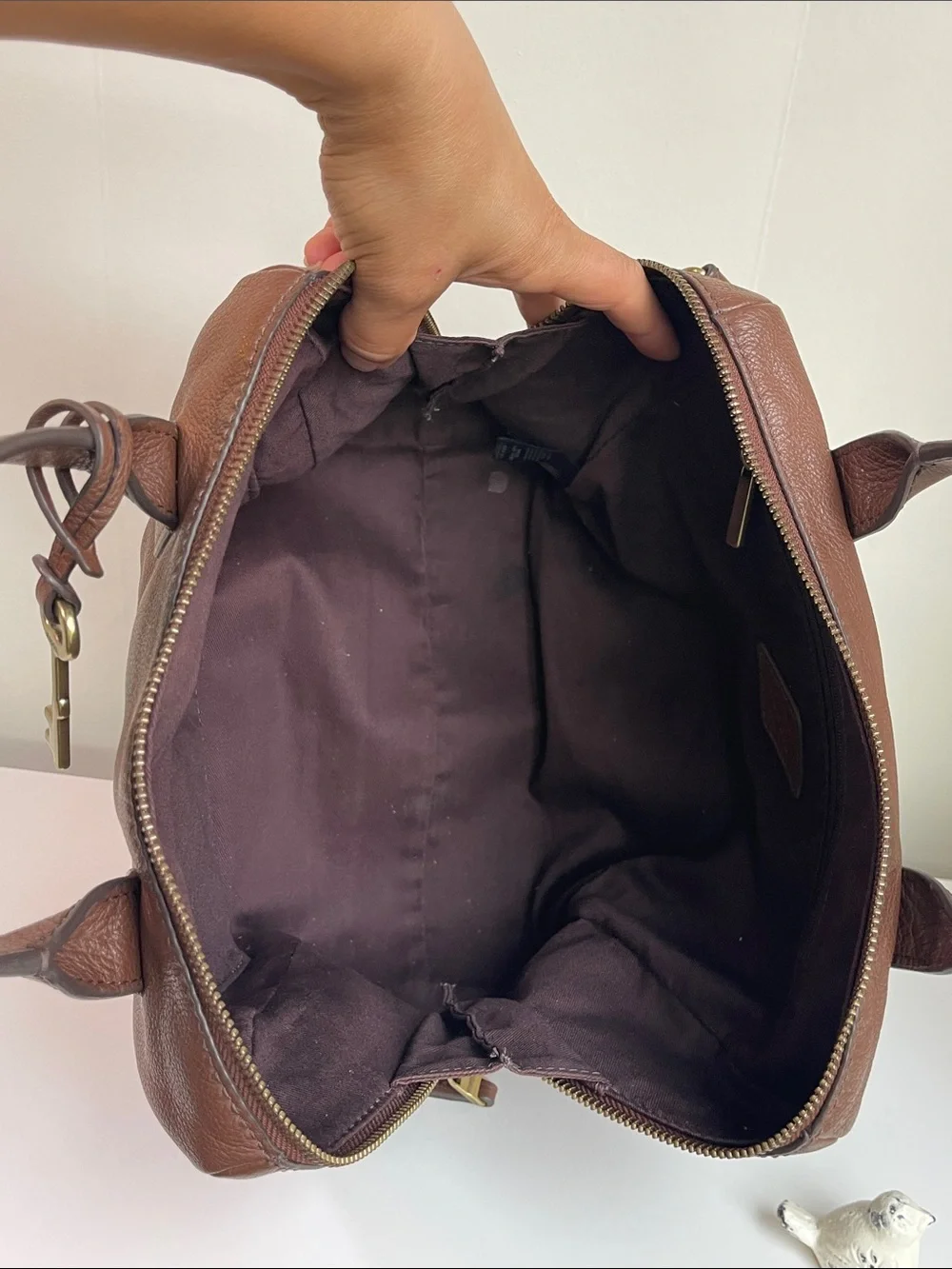 Fossil 🗝️ Fiona Satchel Crossbody